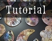 TUTORIAL: Steampunk Polymer Clay  (Wire-Wrapped Pendant/Ornament Instructions)