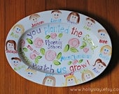 Teacher Platter Customized with Class Faces GREAT TEACHER GIFT Il_170x135