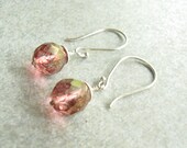 Rose Gold Sterling Silver Earrings