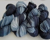 Blue Dress on Merino Cashmere Nylon Dk Yarn