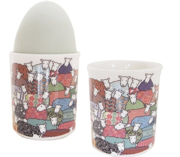 Colouful Sheep Egg Cup