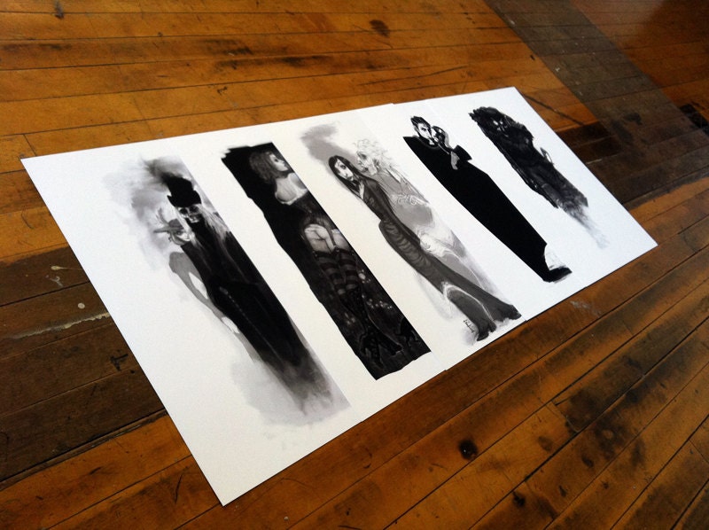 Unhallowed Metropolis Giclee Prints - COMPLETE SET of 6