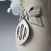 Small Monogram Medallion Vase - Great Bridesmaid Gifts or Bouquet Holder