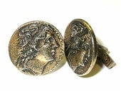 Vintage 1940s 1950s Sterling Swivel Cufflinks Patented