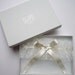 innocence spot tulle garter