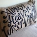 Quincy Burlap Pillow - Almost Heaven, West Virginia