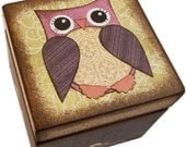 Trinket Box - Tooth Fairy - Wedding Ring Box- Small Decoupaged - MADE TO ORDER By Gifts And Talents-