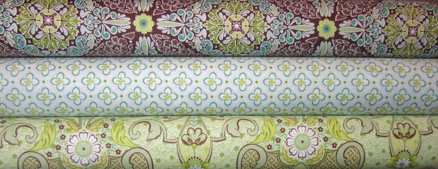 Bonjour Grande Dame by Amanda Murphy  Blend Designer Fabric Bundle, 1/2 Yard each