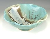 Serving Bowl , turquoise