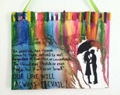 Crayon Art Love Picture