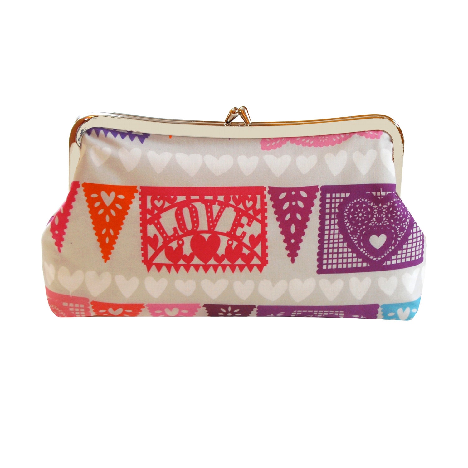 Love fiesta clutch purse