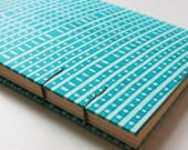 paste paper journal ... aqua