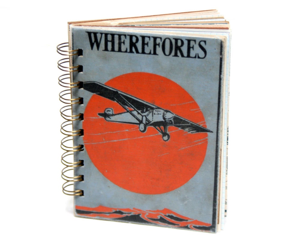 Wherefores - Wire-Bound Recycled Art Journal