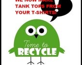 Tank Top Made from YOUR T-Shirt by Fashion Green T Bags
