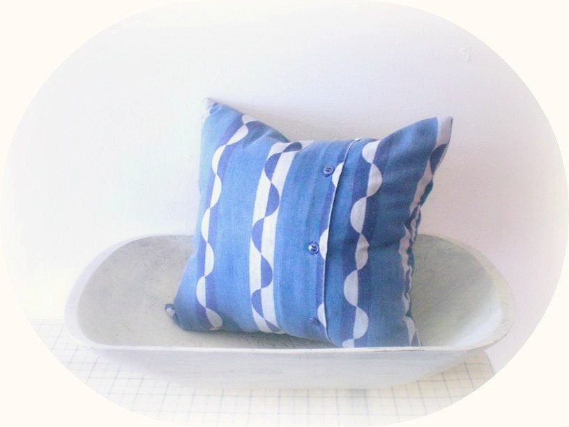 Reclaimed Vintage Button Down Shirt Pillow