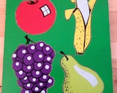 Vintage Fruit Puzzle