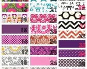 Pick your own fabrics for a Girl infant car seat cover
