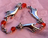 Nail Tech Link Charm Bracelet