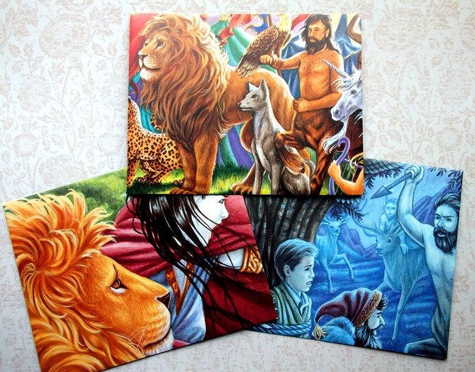 Narnia Envelopes - Upcycled - Set of 8