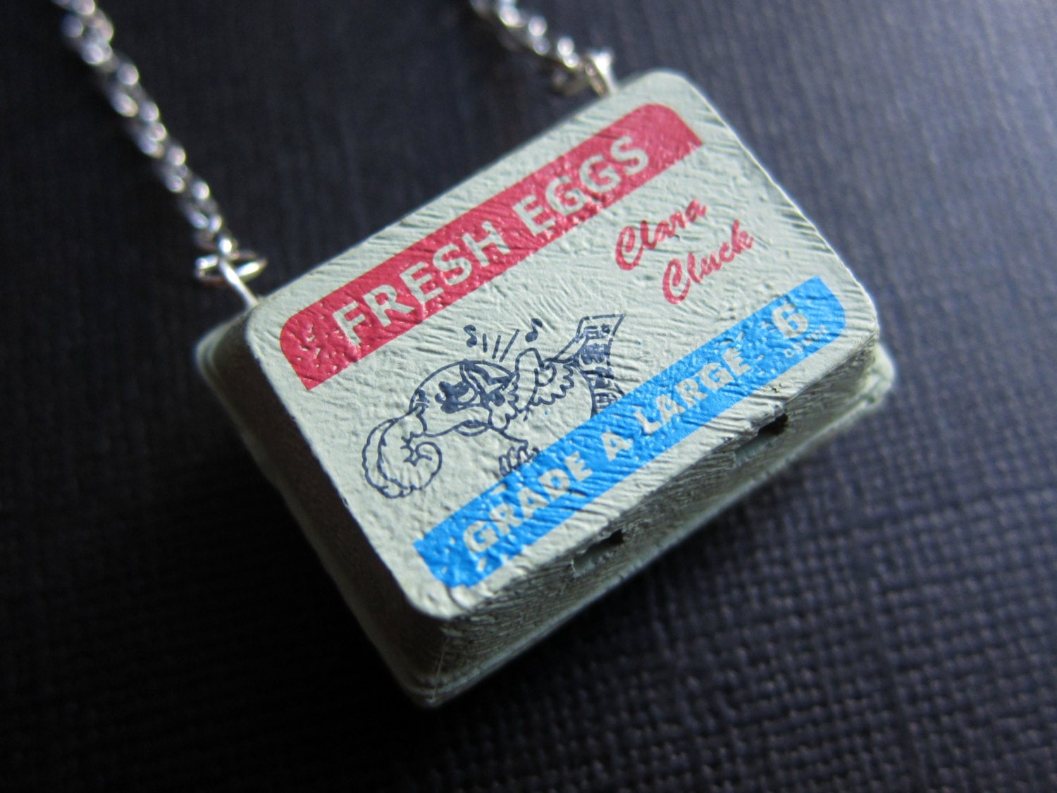 Half Dozen Eggs Pendant / Necklace