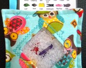 I Spy Bag - Mini with SEWN Word List and Detachable PICTURE LIST- What a Hoot