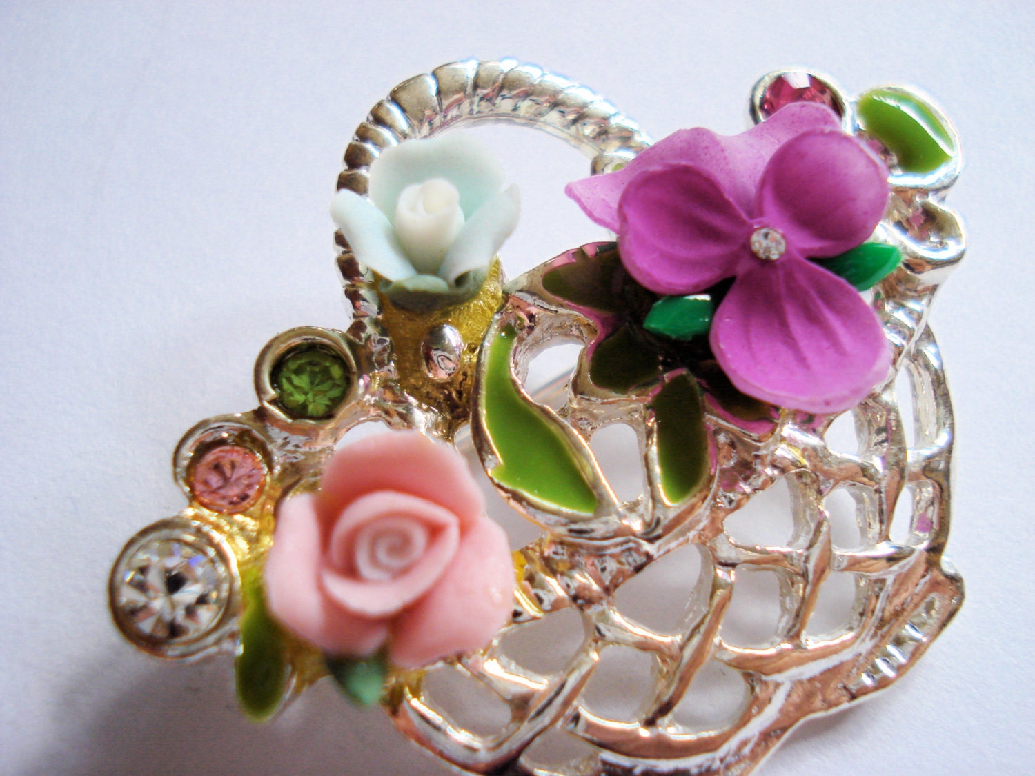 Spring Bouquet Brooch