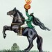 Original Art Painting Headless Horseman Sleepy Hollow Halloween Horse
