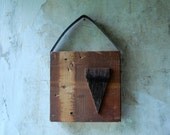 flag salvaged wood wall piece