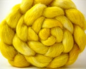 Hand Dyed Masham Wool Top 4 oz
