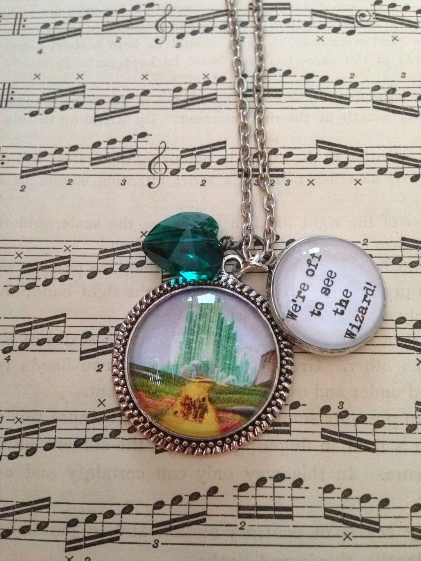 Wizard of Oz inspired necklace