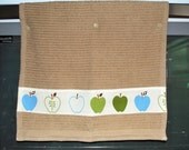 Hanging kitchen bar mop towel set