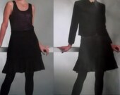 Vogue V 1067  Misses DKNY Jacket and Skirt sewing pattern, Size 6 8 10 12,  Uncut