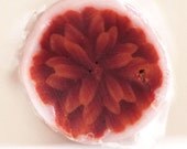 Rust Red Mum Cane, Polymer Clay Flower Cane, Copper Carnation Chrysanthemum
