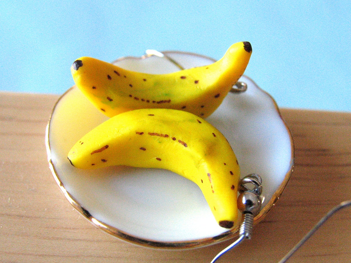 IN STOCK Banana Earrings