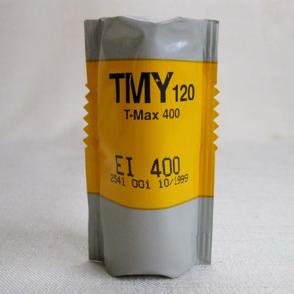 Expired Photography Film: 1 Roll 120 Kodak TMAX Black and White Negative Film, 400 ASA Speed Film, Sealed in Original Package