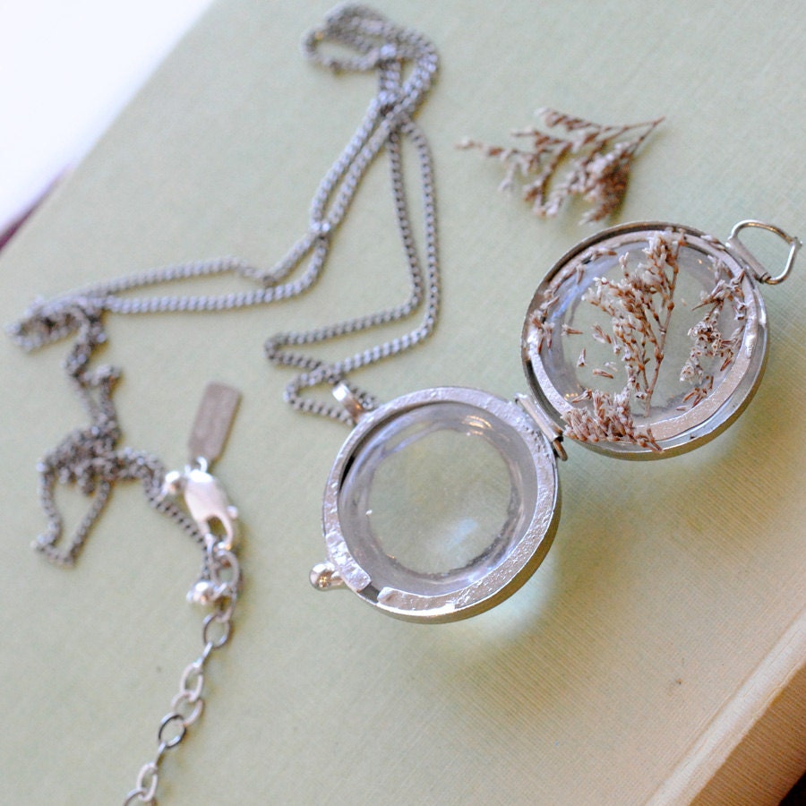 Glass Bubble Keepsake Locket