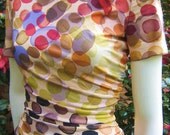 O.O.A.K. Colorful Bubbles Top
