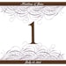 Reserved for Jesse - Calligraphy Flourish Luminary Centerpiece - Tables 1-14