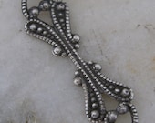 New - 2 Ring Connector Link Jewelry Finding Old World Silver 807 - 12 Pieces