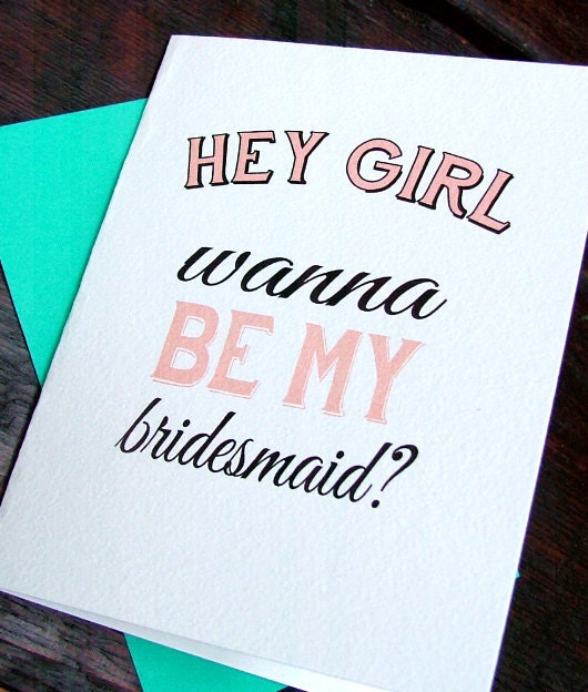 Will you be my bridesmaid, printable bridesmaid card, print yourself bridesmaid card
