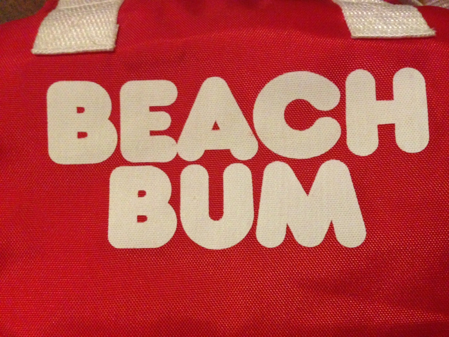 VIntage 1980s Beach Bum Bag Roll