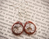 Steampunk Clockwork Earrings