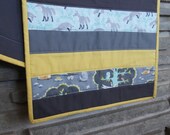 Table runner, quilted, Michael Miller Modern
