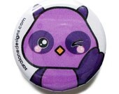 Adorable Owl pin back button