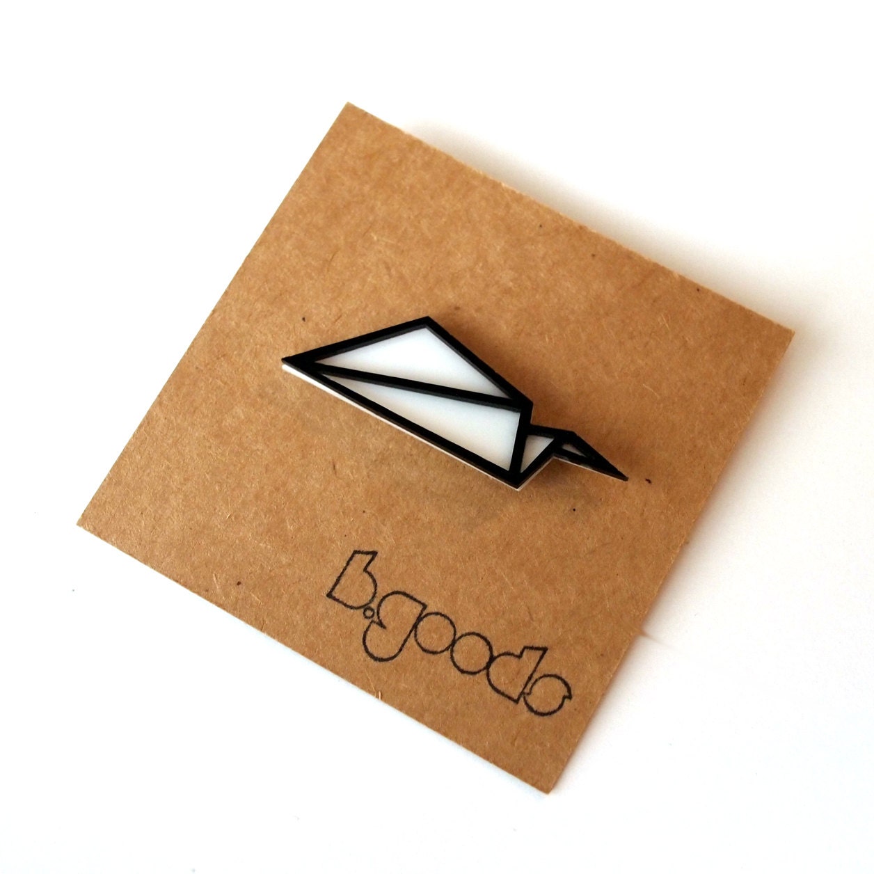 Glider Paper Airplane Pin