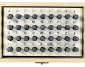 36 Pc. Premium Number & Letter Punch/Stamp  1.5mm Set - CRV Steel