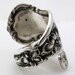 Silver Art Nouveau Orange Blossom Size 7 Wrapped 1910 Floral Rogers Spoon Ring Silverware Antique