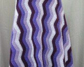 Lavender Fields Ripple Afghan