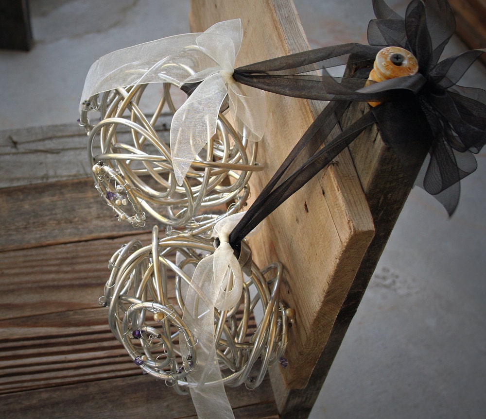 Metal Pomander for the Alternative Wedding
