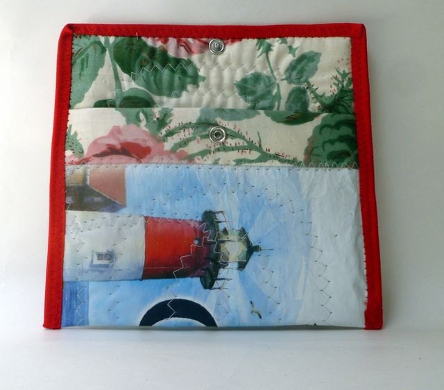 Upcycled Snap Pouch